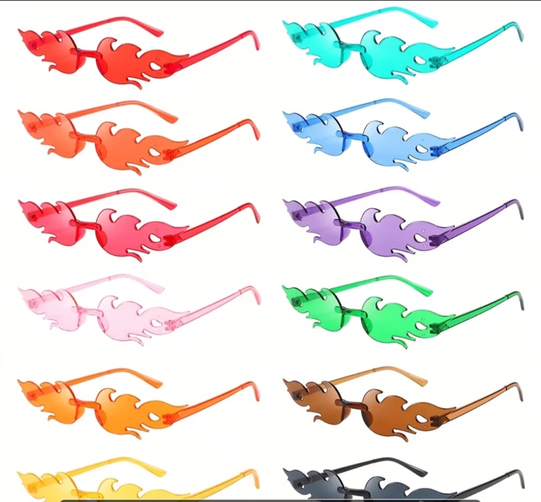 Lunettes flamme