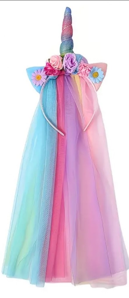 Serre-tête licorne voile